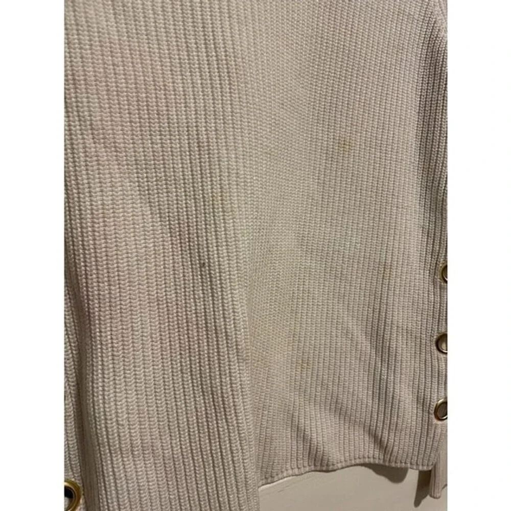 Michael Kors Women's Size Small White Knit Sweater